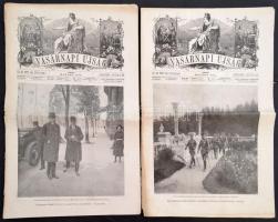 1917 a Vasárnapi ujság 64. évf. 41. és 43. száma, számos érdekes írással