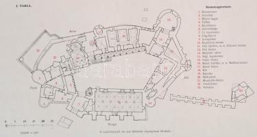 Möller István: A vajda-hunyadi vár építési korai. Bp.,1913,Franklin-Társulat, 32 p.+XXIII t. Szövegk...