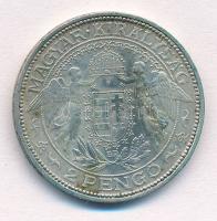 1938. 2P Ag "Madonna" T:1-,2
Adamo P7