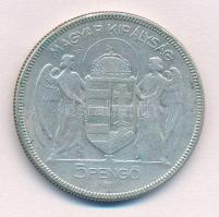 1930. 5P Ag "Horthy jobbra" T:2-
Adamo P8