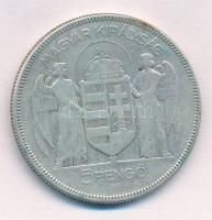1930. 5P Ag "Horthy jobbra" T:2-,3
Adamo P8