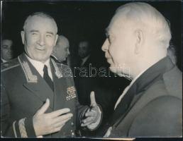 1963 Zamarcev vezérőrnagy látogatása Magyarországon Magyarország felszabadulásának 18. évfordulóján,...