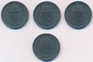 1943. 2f Zn (4x) T:1,1-