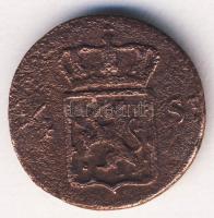 Holland Kelet-India 1825. 1/4St T:4+