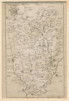 1804 Borsod vármegye térképe. C(omitatus) Borsodiensis. XLIV. In: [Korabinszky János Mátyás]: Korabinsky, Johann Matthias: Atlas Regni Hungariae Portatilis. Bécs, 1804. Schaumburg und Compagnie, rézmetszet, paszpartuban, 16,5x10,5 cm./  1804 Map of Borsod County. C(omitatus) Borsodiensis. XLIV. In: [Korabinszky János Mátyás]: Korabinsky, Johann Matthias: Atlas Regni Hungariae Portatilis. Wien, 1804. Schaumburg und Compagnie, copper engraving, in passepartout,16,5x10,5 cm.