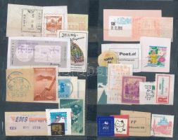 Parafilatélia tétel 3 berakólapon dossziéban