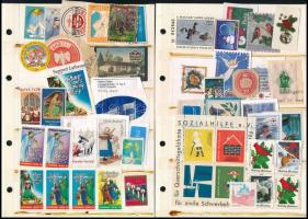 Parafilatélia tétel 3 berakólapon dossziéban