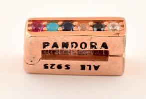 Ezüst(Ag) Pandora charm, 4 db, jelzett, bruttó: 7,3 g