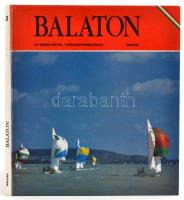 Balaton 157 képpel, turistainformációkkal. Bp., 1990. Forma Art. Kiadói kartonálás