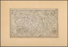 1804 Torna vármegye térképe. C(omitatus) Tornensis. XLIII. In: [Korabinszky János Mátyás]: Korabinsk...