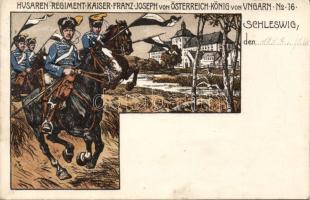 Military Husaren LItho