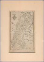 1804 Berken János (1765 kr.-1822): Trencsén vármegye térképe. C(omitatus) Trencsin. IX. In: [Korabinszky János Mátyás]: Korabinsky, Johann Matthias: Atlas Regni Hungariae Portatilis. Bécs, 1804. Schaumburg und Compagnie, rézmetszet, paszpartuban,17x10 cm.  / 1804 János Berken (1765 cca.-1822): Map of Trenčín/Trencsény/Trentschin County. C(omitatus) Trencsin. IX. In: Korabinsky, Johann Matthias: Atlas Regni Hungariae Portatilis. Wien, 1804. Schaumburg und Compagnie, copper engraving, in passepartout, 17x10 cm.