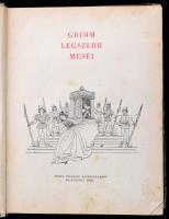 2 db mesekönyv: Grimm legszebb meséi (Bp., 1960, Móra); A réti varázsló (Bp., 1957, Móra). Papír- il...