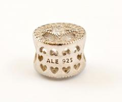 Ezüst(Ag) charm, 4 db, jelzett, bruttó: 8,1 g