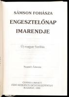 Sámson fohásza Engesztelőnap - Jom kipur imarendje. Magyar-héber nyelven. Bp., 1998. Chábád Lubavics...
