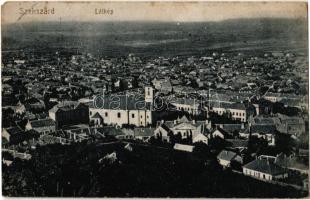 1918 Szekszárd, látkép, templom. Kiadja Kaszás Sándor (EM)
