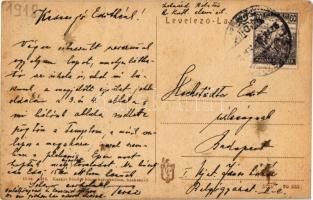 1918 Szekszárd, látkép, templom. Kiadja Kaszás Sándor (EM)