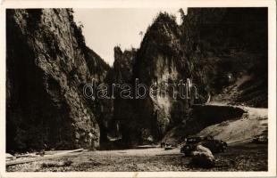 1942 Gyergyószentmiklós, Gheorgheni; Békás szoros / Cheile Bicazului / Bicaz Gorge