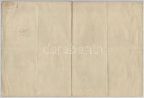 Budapest 1926. "Magyar Általános Kőszénbánya Részvénytársulat" tíz darab részvénye egyenké...