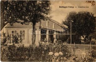 1916 Szilágyitelep (Szigethalom), Csortos lak, villa, kert (EB)