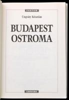 Ungváry Krisztián: Budapest ostroma. Bp., 1998, Corvina. Harmadik kiadás. Kiadói egészvászon kötés, ...