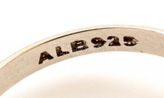 Ezüst(Ag) Pandora gyűrű, jelzett, méret: 57, bruttó: 2,8 g