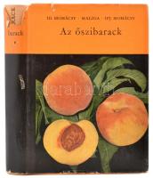 3 db kertészeti könyv: Mohácsy-Maliga: Az őszibarack.  Bp., 1967. Mezőgazdasági. Nővényvédelmi útmut...