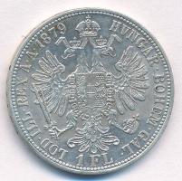 Ausztria 1879. 1Fl Ag "Ferenc József" T:1,1-
Austria 1879. 1 Florin Ag "Franz Joseph...