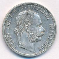 Ausztria 1882. 1Fl Ag Ferenc József T:2 Austria 1882. 1 Florin Ag Franz Joseph C:XF Krause KM#2222