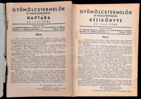 Gyümölcstermelők és kisállattenyésztők naptára az 1947 és 1948. évre. Papírkötés, kissé szakadt.   2...