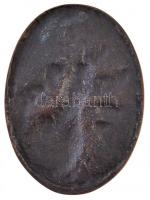 Tóth Amergio (1909-1984) 1983. "Tavaszi Fesztivál Budapest 1983" Br plakett (81x112mm) T:2...