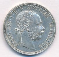 Ausztria 1885. 1Fl Ag Ferenc József T:1- Austria 1885. 1 Florin Ag Franz Joseph C:AU Krause KM#2222