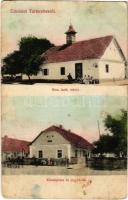 Túrterebes, Turulung; Római katolikus iskola, Községháza és jegyző lak. Kiadja a Fogyasztási Szövetkezet / Catholic school, town hall, notary office (kopott sarkak / worn corners)