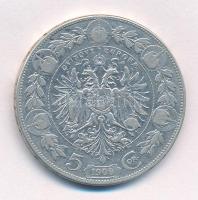 Ausztria 1909. 5K Ag "Ferenc József" T:2- 
Austria 1909. 5 Corona Ag "Franz Joseph&q...