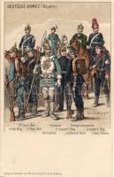 German army Bayern s: Birkmeyer Litho