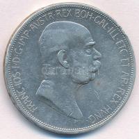 Ausztria 1908. 5K Ag "Ferenc József - Jubileum" T:2-
Austria 1908. 5 Corona Ag "Fran...