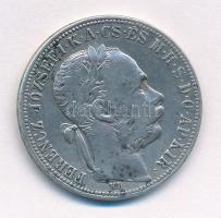 1888KB 1Ft Ag "Ferenc József / Barokk címer" T:3 kis patina
Adamo M15