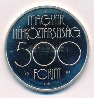 1987. 500Ft Ag "Nyári Olimpia - Szöul 1988" T:1 (eredetileg PP) 
Adamo EM99