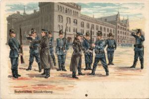 Marine corps military Litho