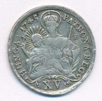 1745K-B 15kr Ag "Mária Terézia" (6,18g) T:2-
Huszár: 1711., Unger III.: 1245