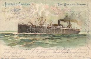 Hamburg Amerika LIne Litho (EK)