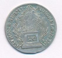 1763K-B 20kr Ag "Mária Terézia" Körmöcbánya (6,56g) T:2 ph. 
Hungary 1763K-B 20 Kreuzer A...