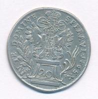 1765B/N-B 20kr Ag "Lotharingiai Ferenc" (6,38g) T:2,2-
Hungary 1765B/N-B 20 Kreuzer Ag &q...