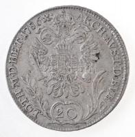 1786B 20kr Ag "II. József" (6,60g) T:1-,2
Hungary 1786B 20 Kreuzer Ag "Joseph II&quo...