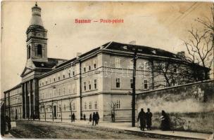 Szatmárnémeti, Szatmár, Satu Mare; Irgalmas nénék anyaháza, zárda (hibásan posta palota szerepel a lapon) / nunnery (fl)