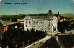 1916 Kolozsvár, Cluj; Egyetemi könyvtár / university library (Rb)