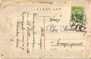 1916 Kolozsvár, Cluj; Egyetemi könyvtár / university library (Rb)