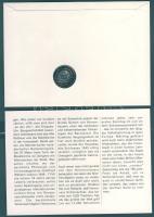 NSZK 1992. "Európai Közösség-Hans-Dietrich Genscher" Ag emlékérem érmés, bélyeges borítéko...