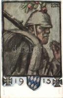 1915 Military WWI s: Klein, 1915 &quot;Bayerische Kriegsinvaliden fürsorge&quot; s: Klein