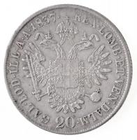 1837E 20kr Ag "V. Ferdinánd" (6,56g) T:2,2-
Hungary 1837E 20 Kreuzer Ag "Ferdinand V...